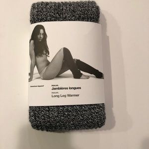 American Apparel long leg warmer one size